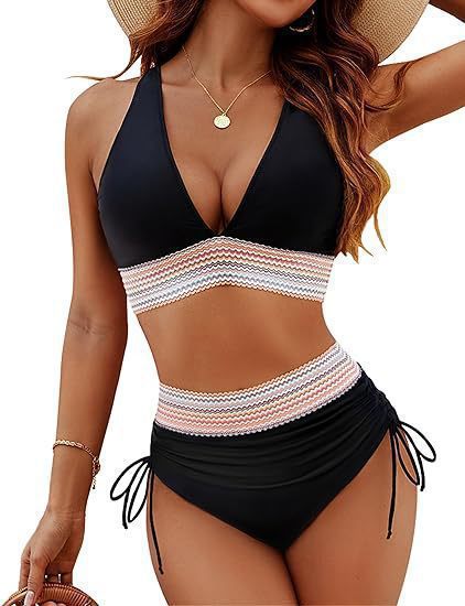 Women's High-End Split Bikini | 17 Colors, Sizes S–4XL