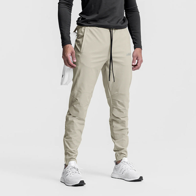 Men's Slim-Fit Quick-Dry Casual Pants | American Streetwear Style