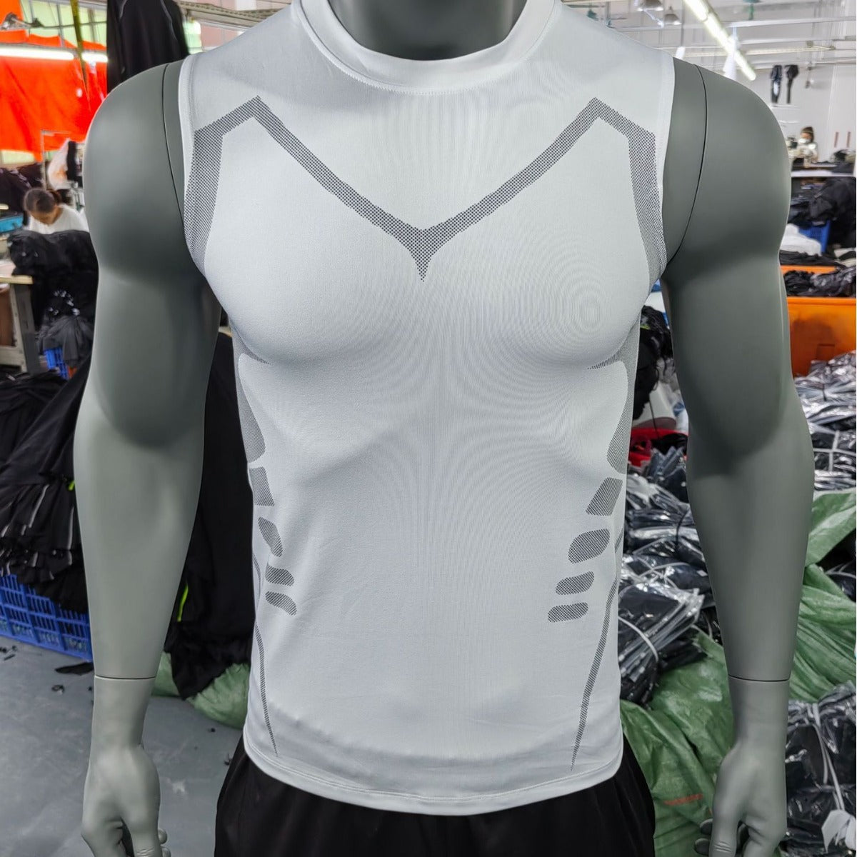 Men's Quick-Dry Slim-Fit Training Vest | Sleeveless Fitness Tank