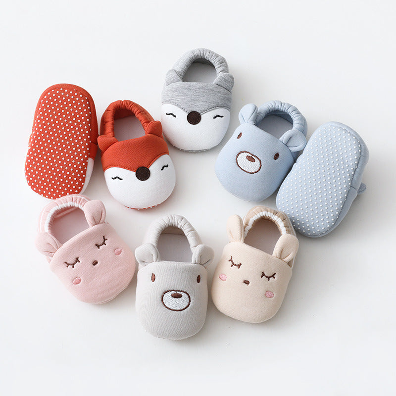 Baby Animal Character Sock Shoes | Non-Slip Soft Sole Floor Socks