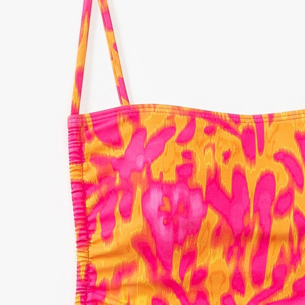 Women's Floral Print One-Piece Swimsuit
