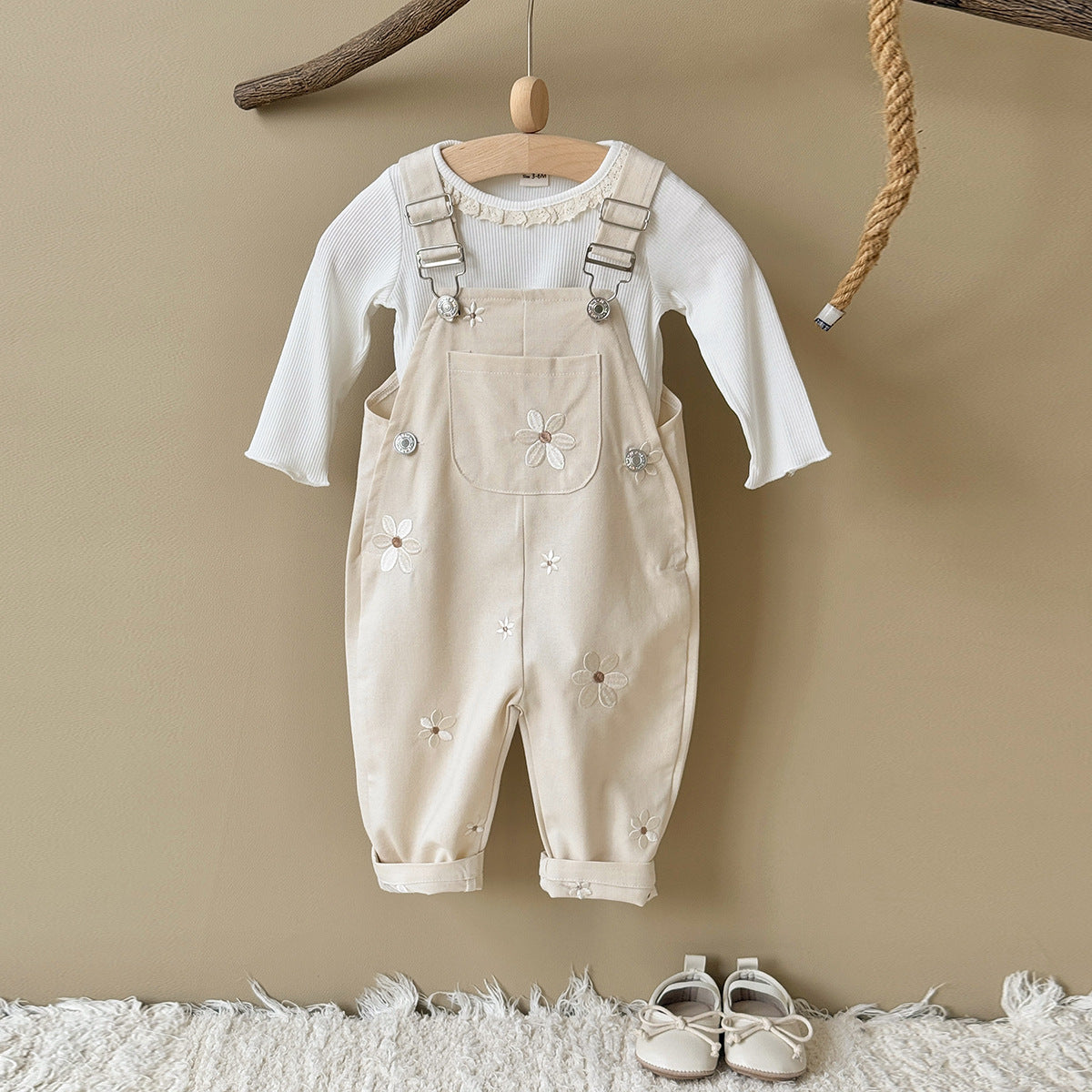 Baby Bunny Two-Piece Spring Outfit Matching Set