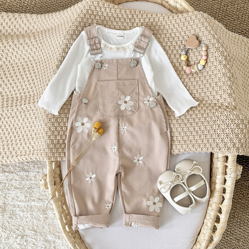 Baby Bunny Two-Piece Spring Outfit Matching Set