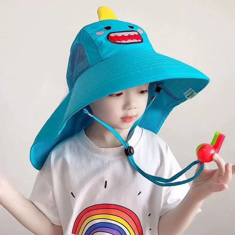 Kids' Anti-UV Wide Brim Sun Hat | Boys & Girls