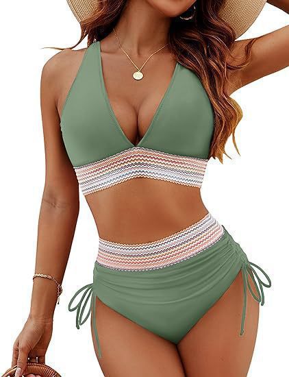 Women's High-End Split Bikini | 17 Colors, Sizes S–4XL