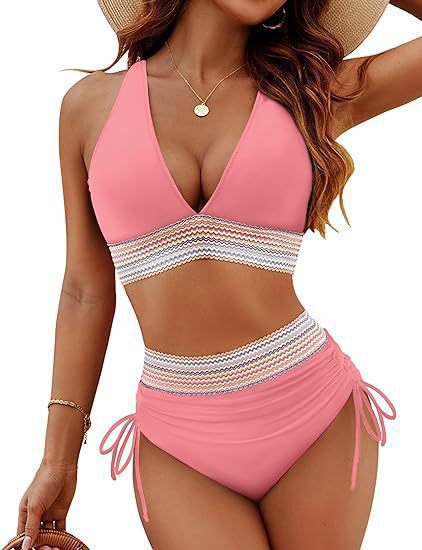 Women's High-End Split Bikini | 17 Colors, Sizes S–4XL