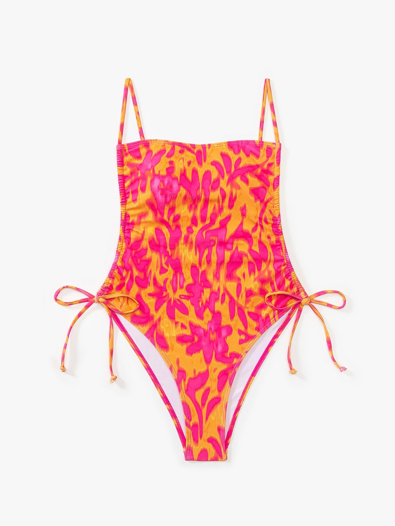 Women's Floral Print One-Piece Swimsuit