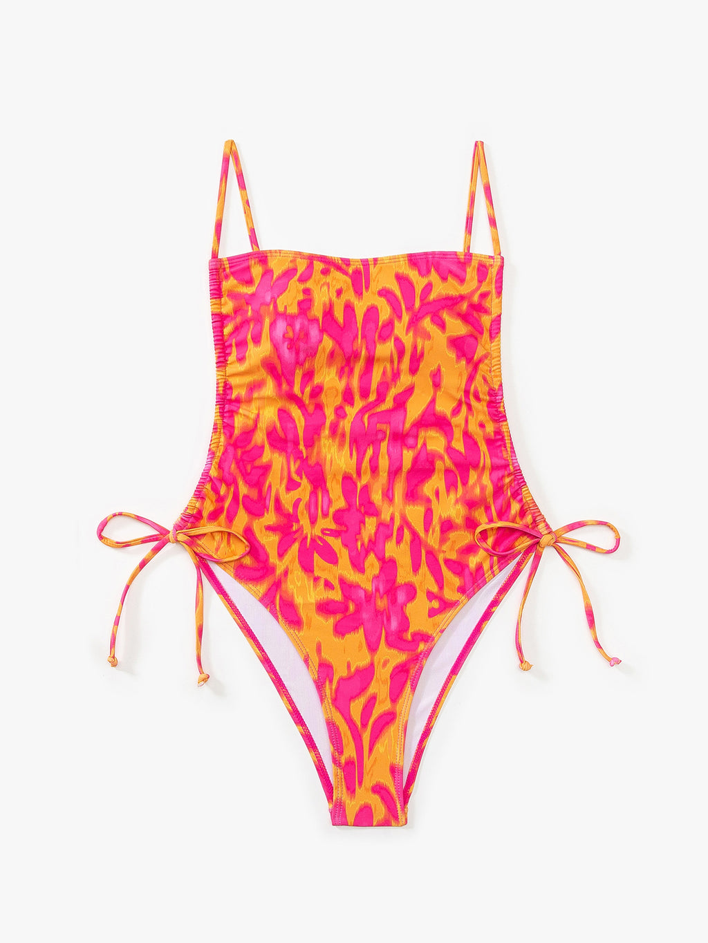 Women's Floral Print One-Piece Swimsuit
