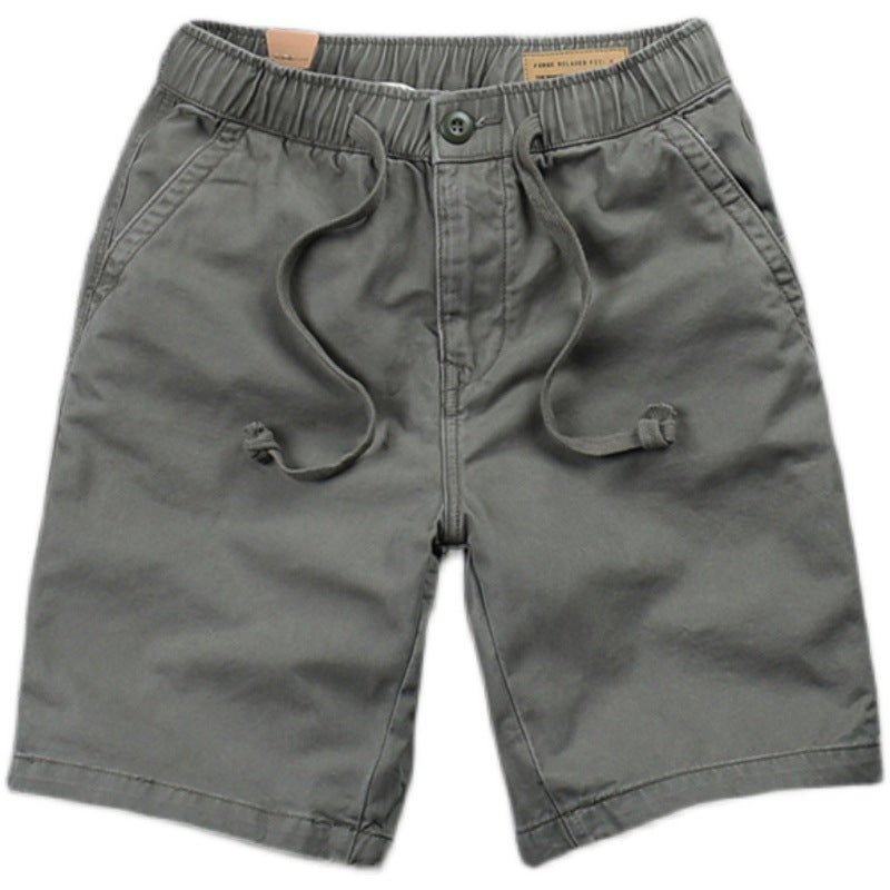 Men's Casual Cotton Loose Shorts | Washed Streetwear Running Shorts
