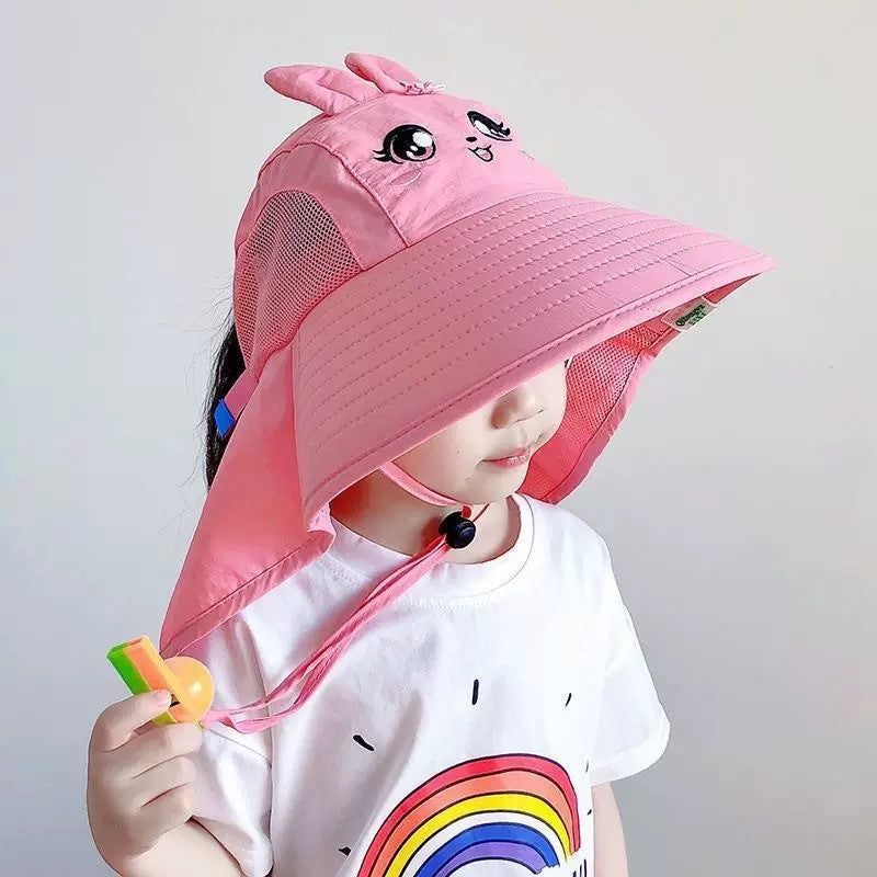 Kids' Anti-UV Wide Brim Sun Hat | Boys & Girls