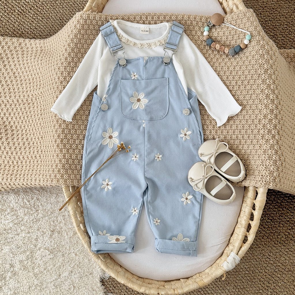 Baby Bunny Two-Piece Spring Outfit Matching Set