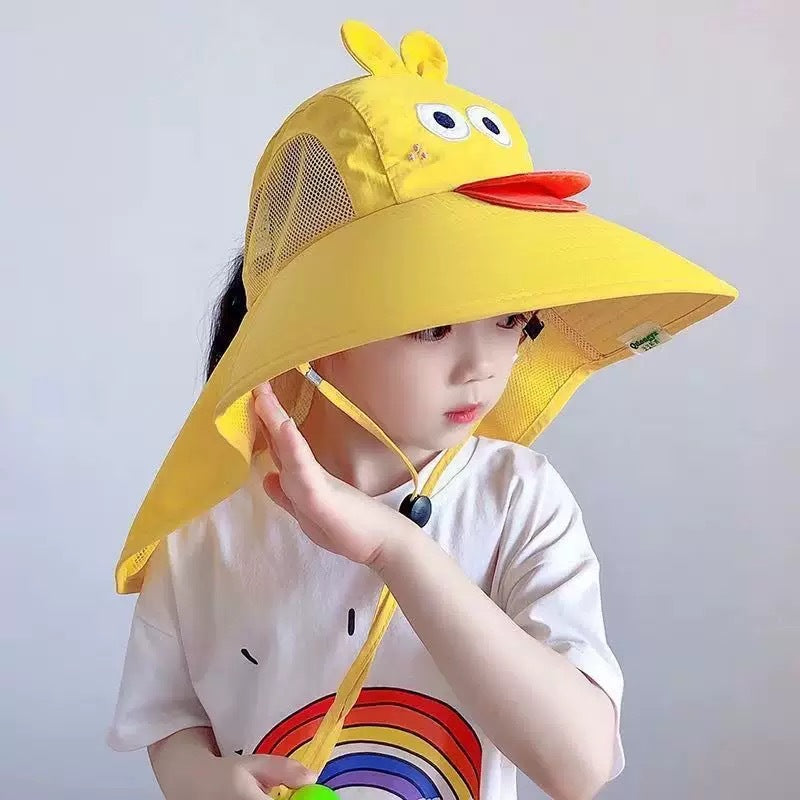 Kids' Anti-UV Wide Brim Sun Hat | Boys & Girls
