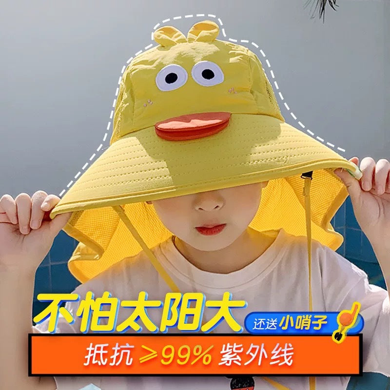 Kids' Anti-UV Wide Brim Sun Hat | Boys & Girls