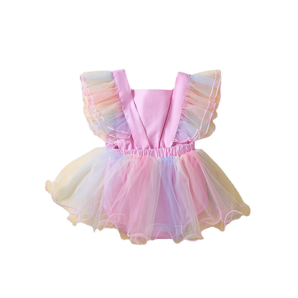 Baby Girl Cute Mesh Summer Dress