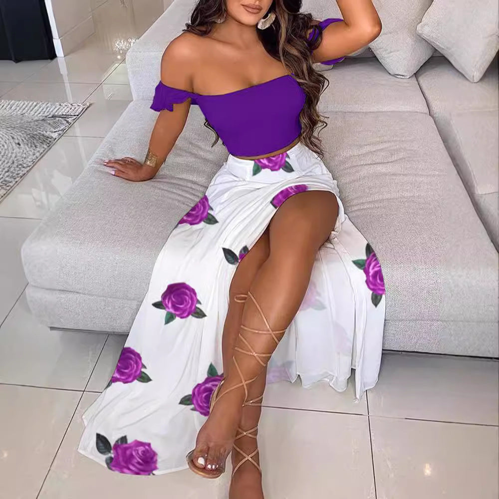 Women's Printed Strapless Midi Dress – 24 Prints, Sizes S–XXXL