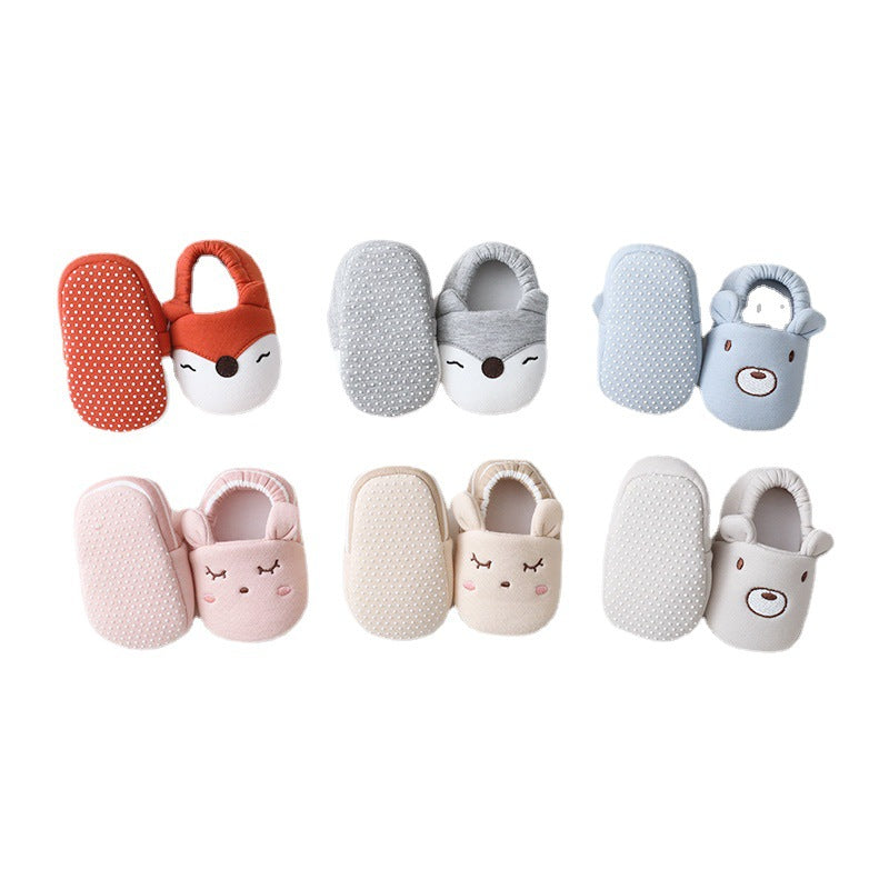 Baby Animal Character Sock Shoes | Non-Slip Soft Sole Floor Socks