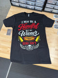 I May Be A Handful Graphic Tee