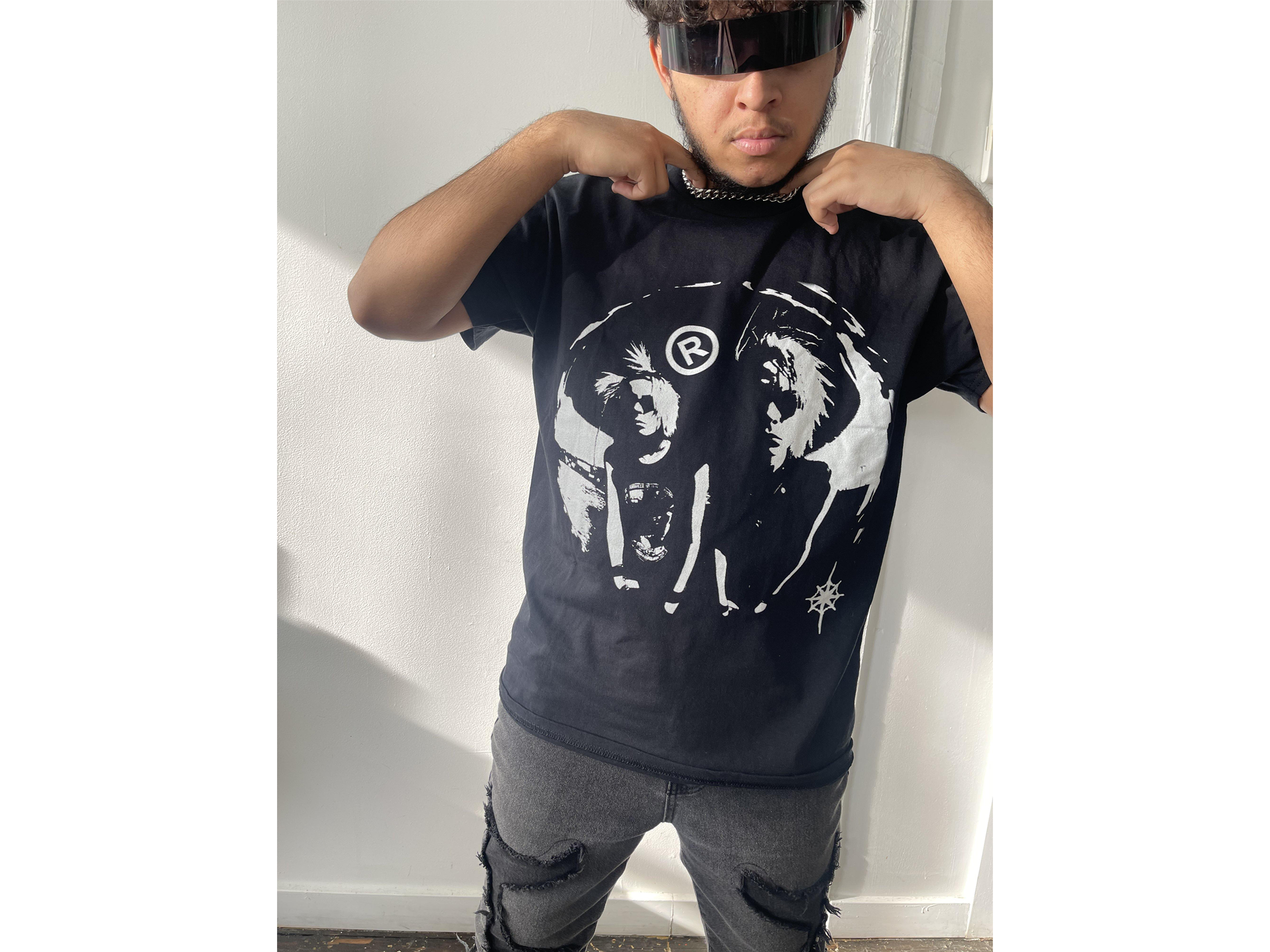Opium Punk Rock Streetwear Tee – Ultra Cotton, Boxy & Garment Dyed