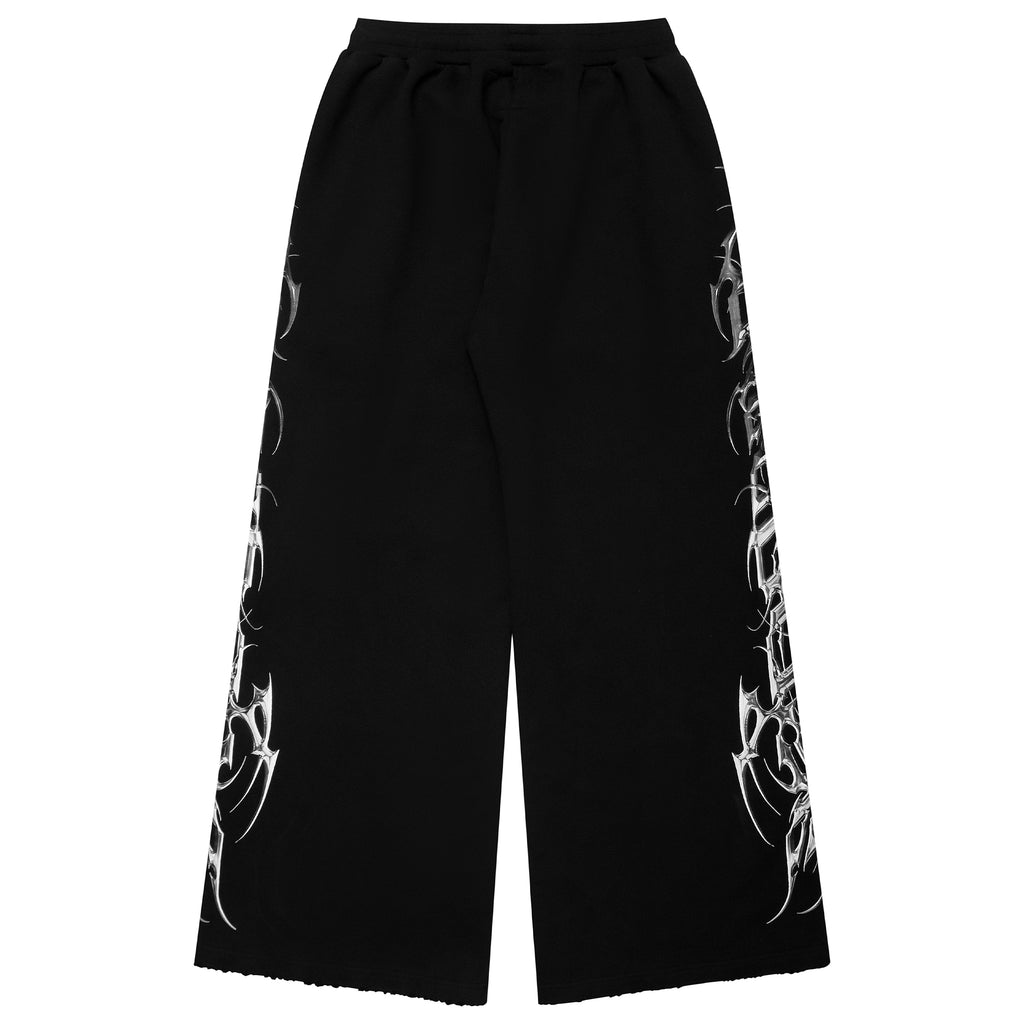 TRIBAMETAL Metallic Print Sweatpants