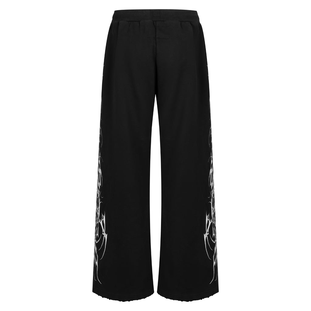 TRIBAMETAL Metallic Print Sweatpants