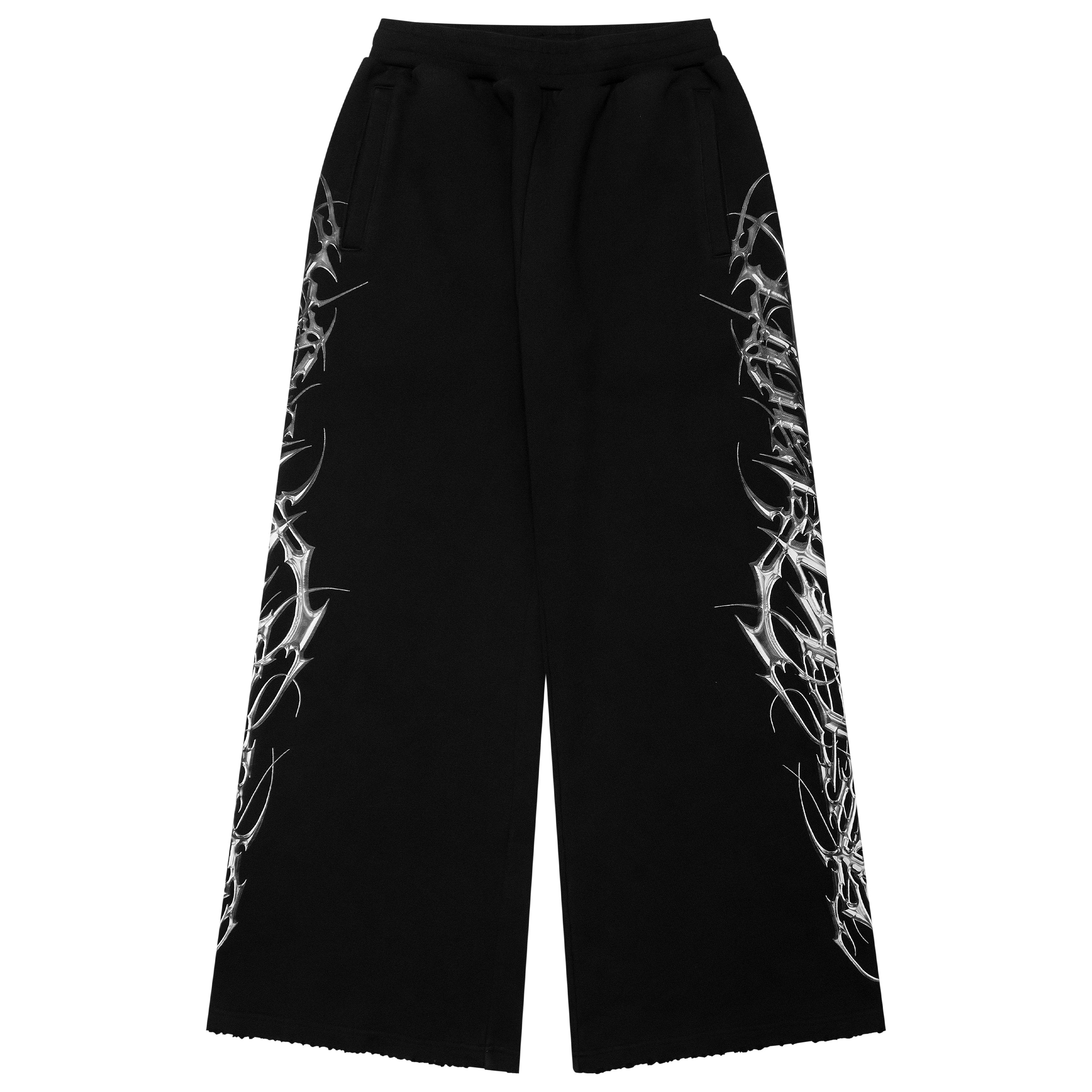 TRIBAMETAL Metallic Print Sweatpants