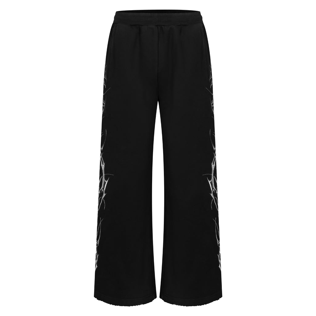 TRIBAMETAL Metallic Print Sweatpants