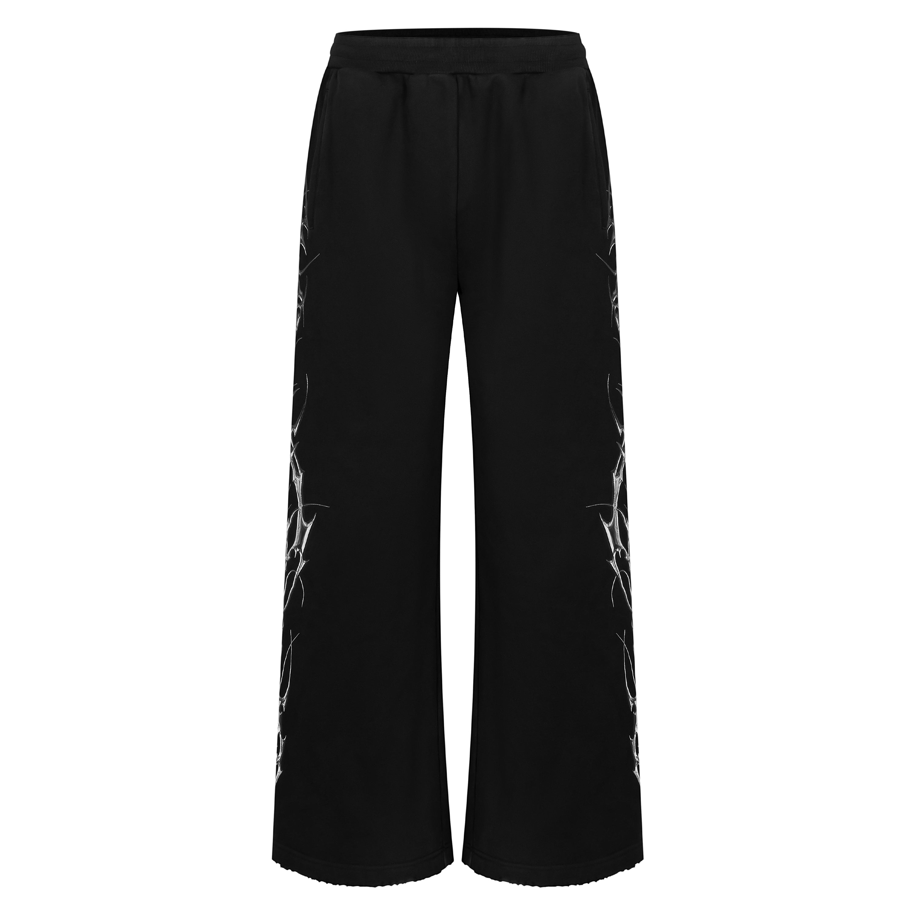 TRIBAMETAL Metallic Print Sweatpants