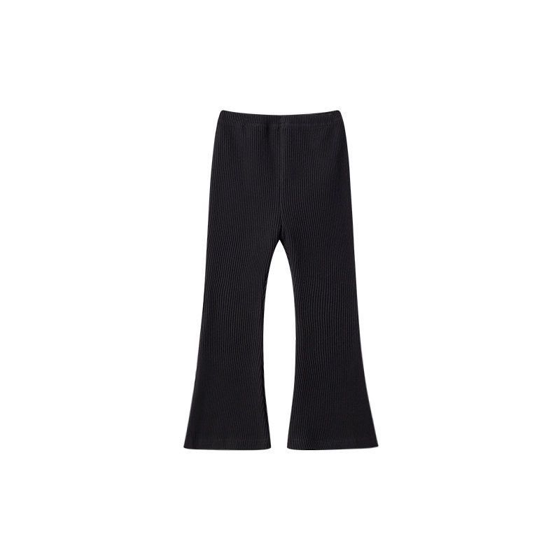 Girls' Solid Color Casual Leggings