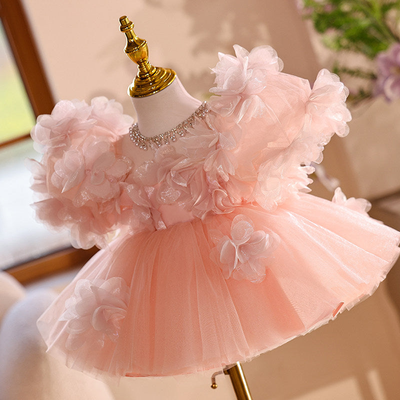 Girls' Piano Performance Tutu Dress