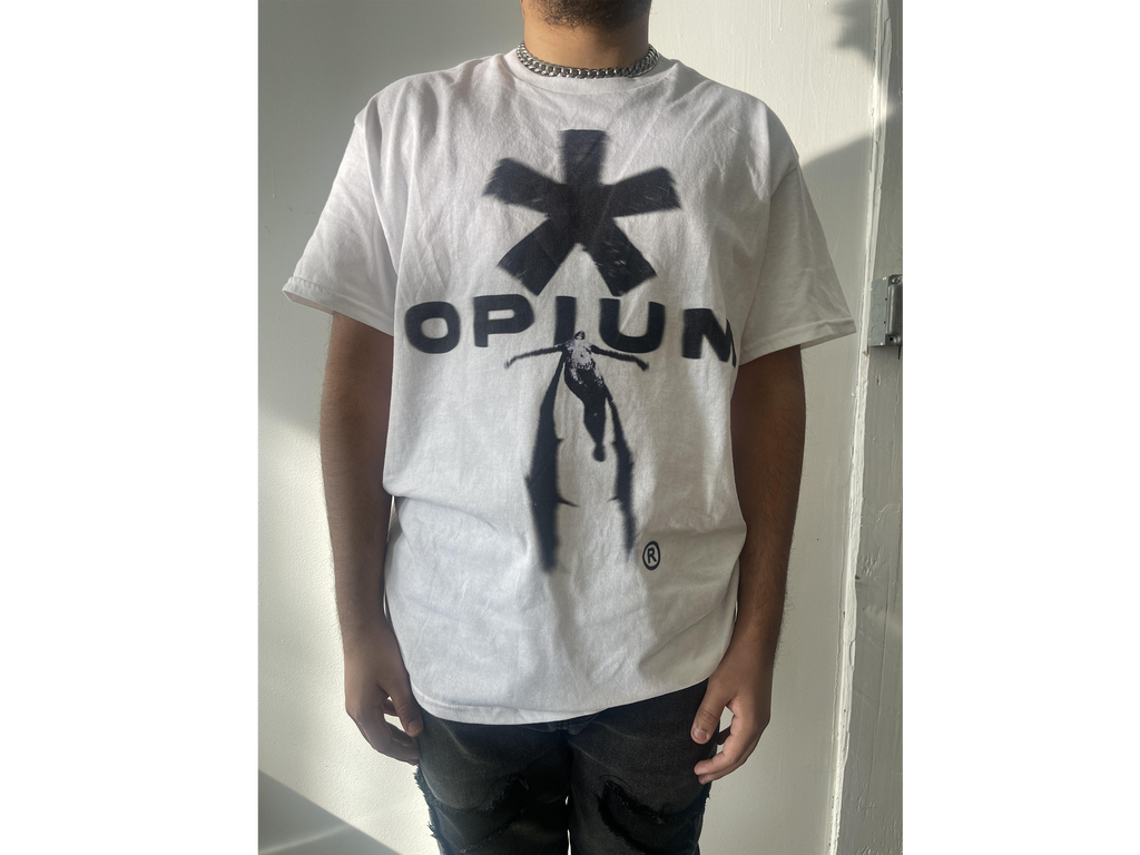 Opium Angel Streetwear Tee – Ultra Cotton, Boxy & Garment Dyed