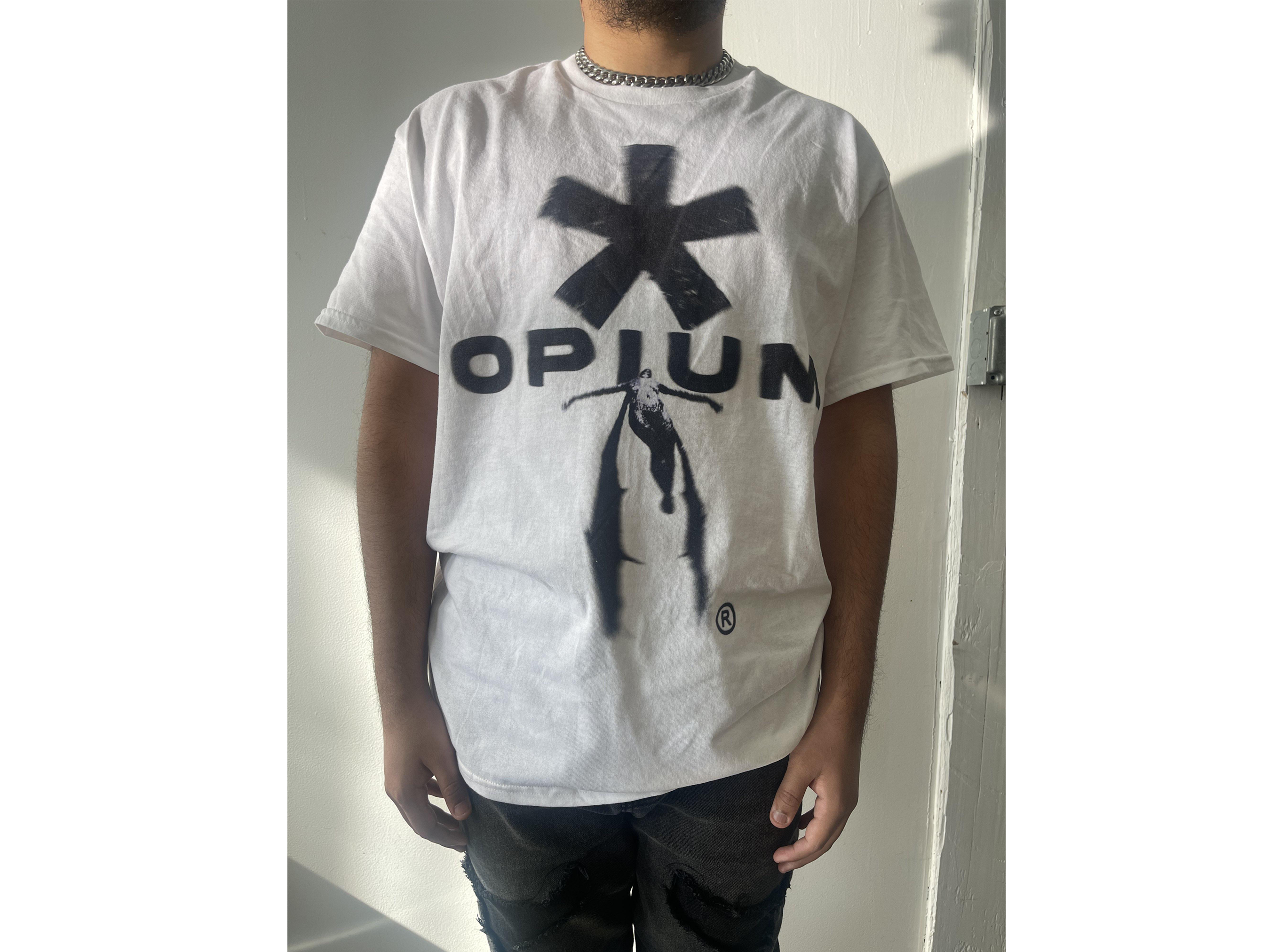 Opium Angel Streetwear Tee – Ultra Cotton, Boxy & Garment Dyed