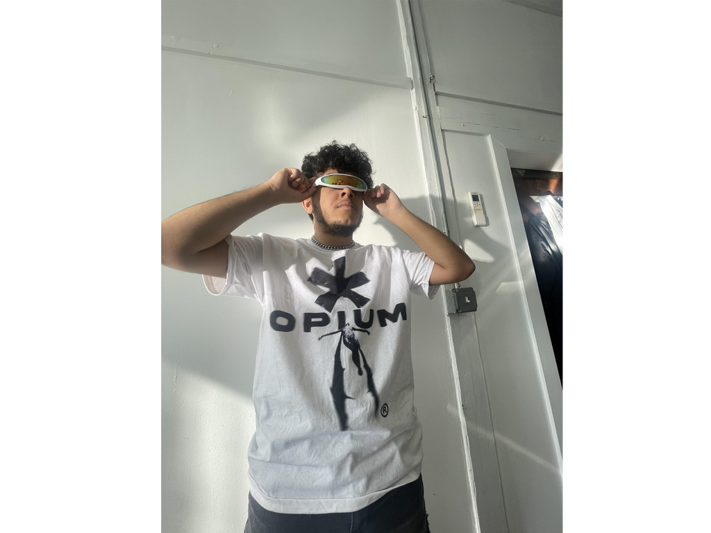 Opium Angel Streetwear Tee – Ultra Cotton, Boxy & Garment Dyed