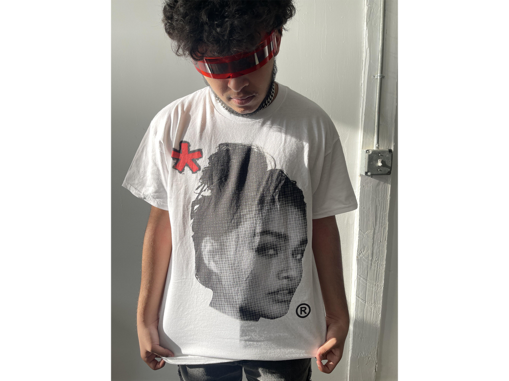 Half-Tone Princess Streetwear Tee – Ultra Cotton, Boxy & Garment Dyed