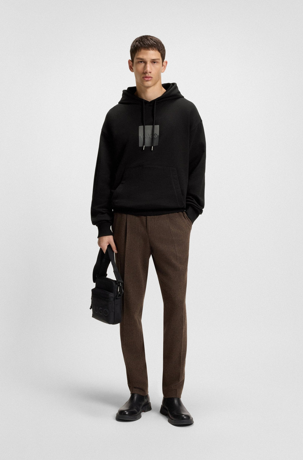 HUGO Duspliter Hoodie – Black