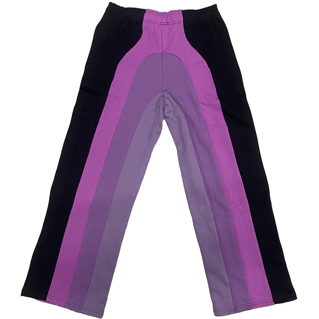 Shade Sweats V2 Wide Leg Streetwear Pants | Multicolor Purple