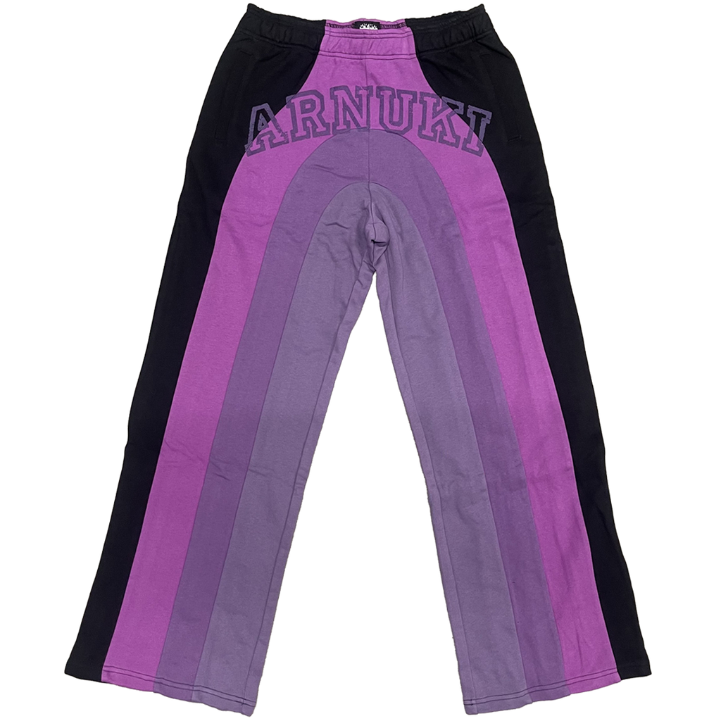Shade Sweats V2 Wide Leg Streetwear Pants | Multicolor Purple